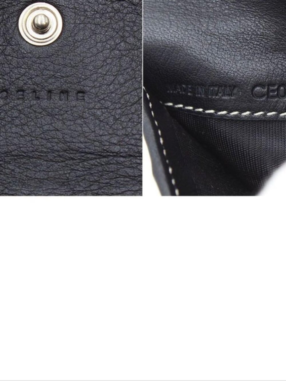 Celine Macadam Pattern Canvas Trifold Wallet - Picture 10 of 10